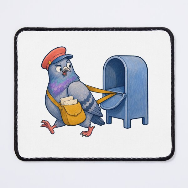 Item preview, Carrier Pigeon Mailbox Strap Trap designed and sold by GoverArt.