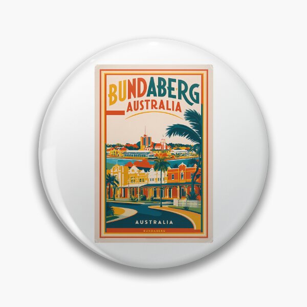 Item preview, Bundaberg Australia Vintage Travel Tourism designed and sold by aiklsoaiadgai.