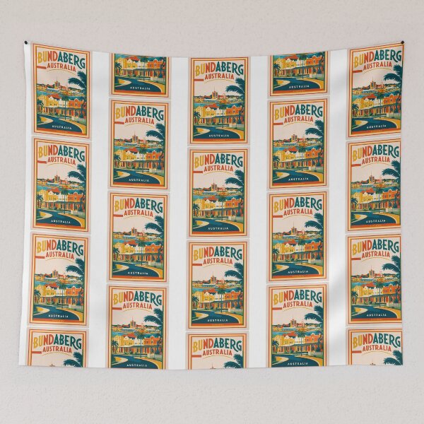 Item preview, Bundaberg Australia Vintage Travel Tourism designed and sold by aiklsoaiadgai.