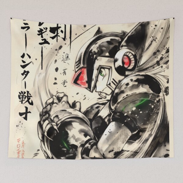 Item preview, Vintage Zero Sumi-e  designed and sold by AnimeArsenalPrints.