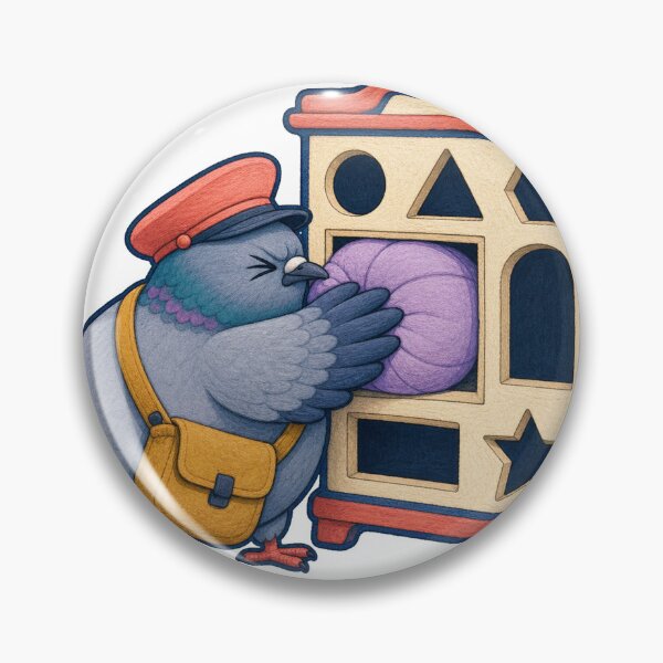 Item preview, Carrier Pigeon Wrong Sorting Shape designed and sold by GoverArt.