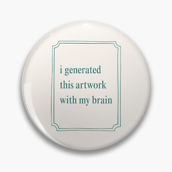 Item preview, i generated this artwork with my brain designed and sold by AothenMagazine.