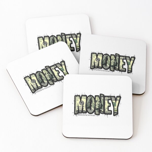 Item preview, Money Graffiti Sticker designed and sold by Wild Route Designs.