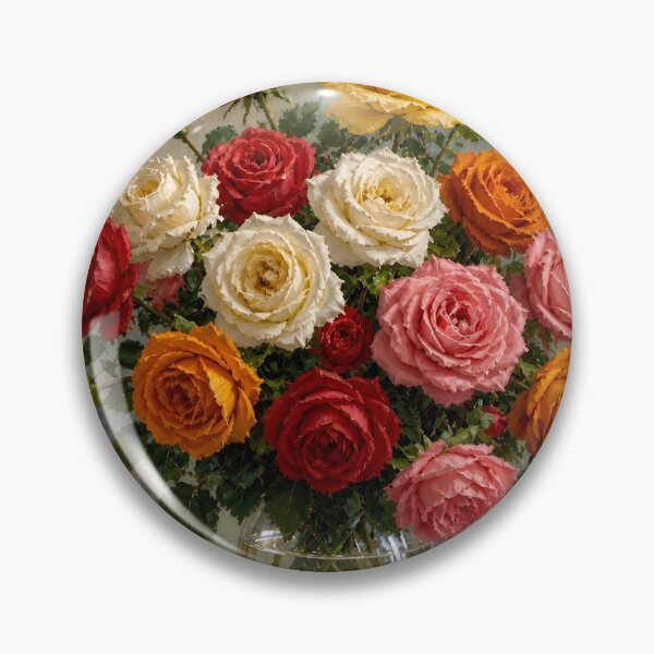 Item preview, Summer Rose Bouquet designed and sold by TinCatOutPost.