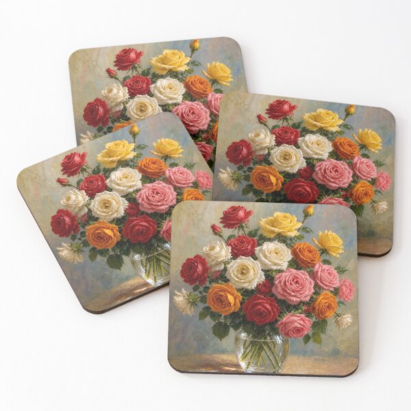 Item preview, Summer Rose Bouquet designed and sold by TinCatOutPost.