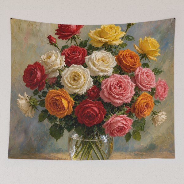 Item preview, Summer Rose Bouquet designed and sold by TinCatOutPost.