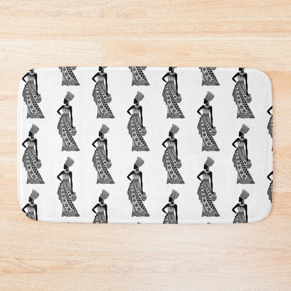 Item preview, Queen Zureya – Keeper of Abundance | African Tribal Silhouette Art designed and sold by House of Ada Zuri .