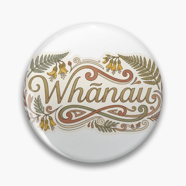 Item preview, Whānau Māori Family Koru Sticker designed and sold by ToiKiri.