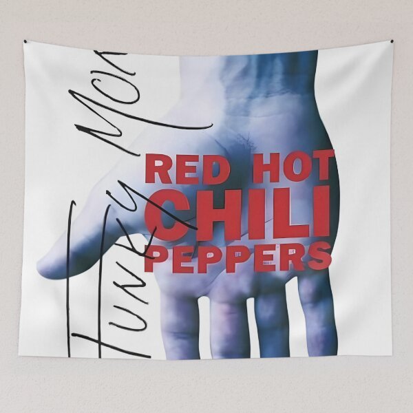 Item preview, Red Hot Chilli Peppers RHCP Original Custom Vintage Music Poster Wall Art designed and sold by Cool Robot Bro..