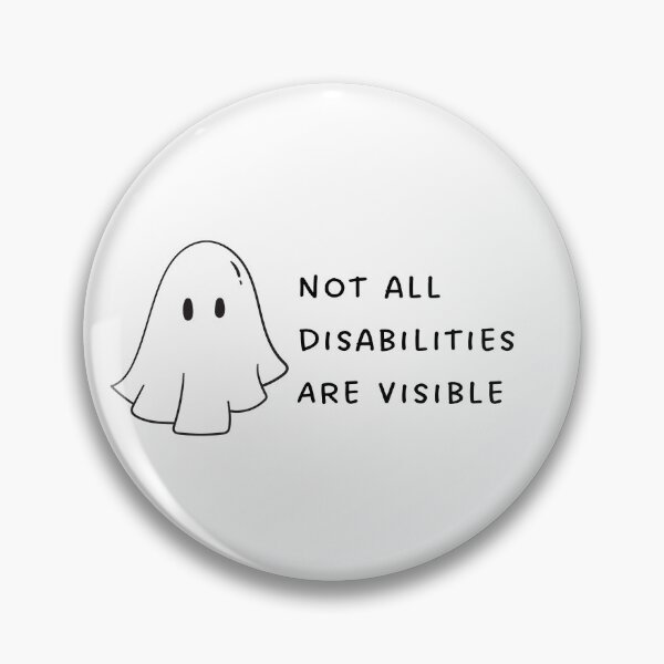 Item preview, Disability ghost designed and sold by chronisch.sichtbar.
