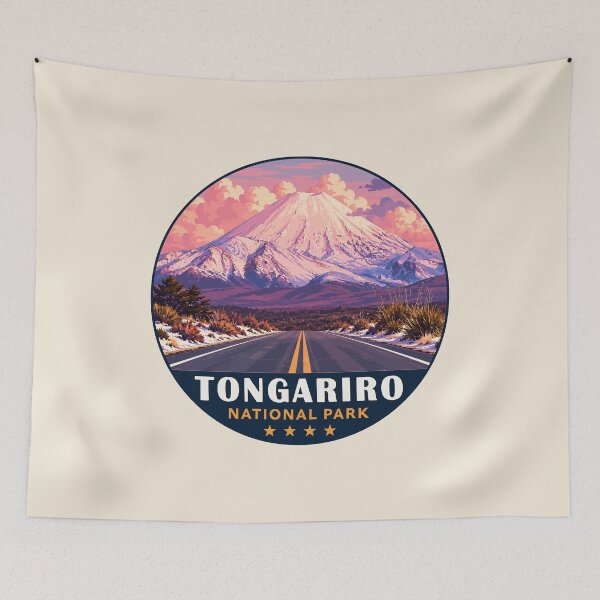 Item preview, Tongariro National Park, New Zealand | Volcanic Landscape Nature Travel designed and sold by Gideon Emmerich.