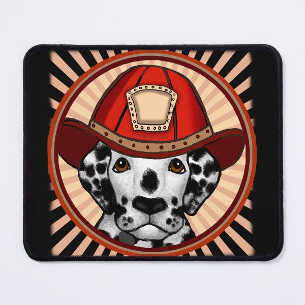 Item preview, Dalmatian Firefighter designed and sold by artmuvz.