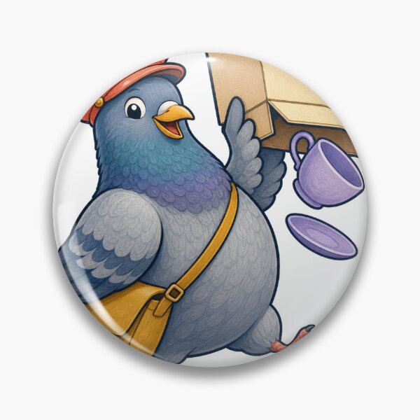 Item preview, Carrier Pigeon Upside Down Parcel designed and sold by GoverArt.