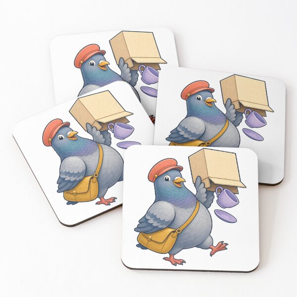 Item preview, Carrier Pigeon Upside Down Parcel designed and sold by GoverArt.