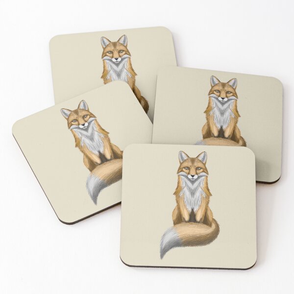 Item preview, Realistic Red Fox - Detailed Wildlife Animal Art designed and sold by URSM.