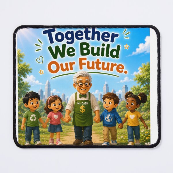Item preview, Together We Build Our Future – Cash & Friends designed and sold by LumivaraGallery.