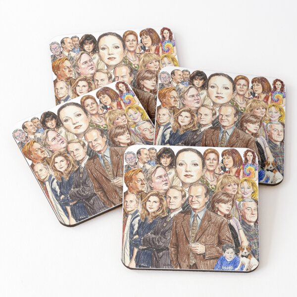 Item preview, Frasier - Collage designed and sold by LoveSomethingDifferent.