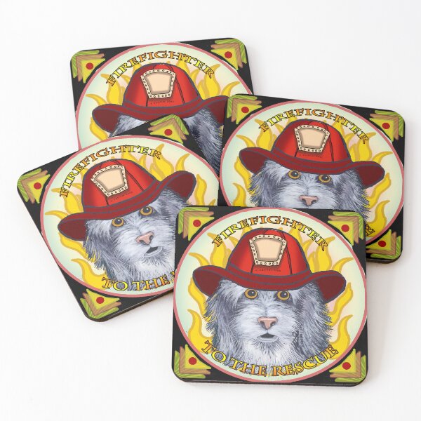 Item preview, Sheepdog Firefighter  designed and sold by artmuvz.