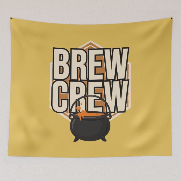 Item preview, Halloween Cauldron – Brew Crew designed and sold by No Excuses Supply.