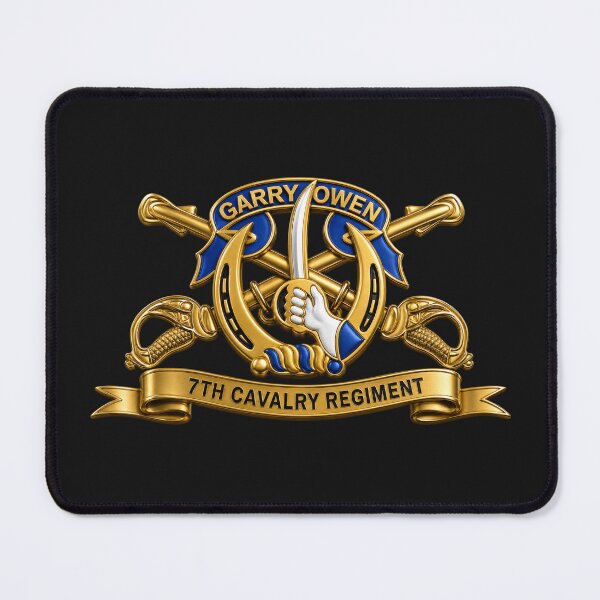 Item preview, Army - 7th Cavalry Regiment w Br - Ribbon - 3D - Enhanced designed and sold by Military Insignia Products.