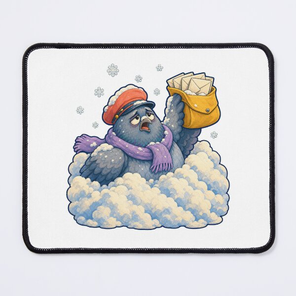 Item preview, Carrier Pigeon Snowdrift Delivery designed and sold by GoverArt.