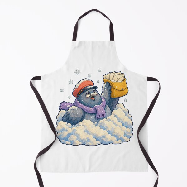 Item preview, Carrier Pigeon Snowdrift Delivery designed and sold by GoverArt.