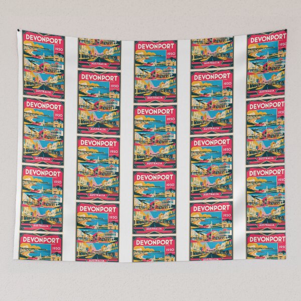 Item preview, Devonport Australia Vintage Travel Tourism designed and sold by aiklsoaiadgai.