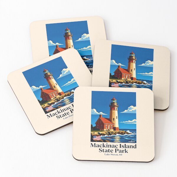 Item preview, Mackinac Island State Park Graphic designed and sold by EvergreenPark - Tee Studio.