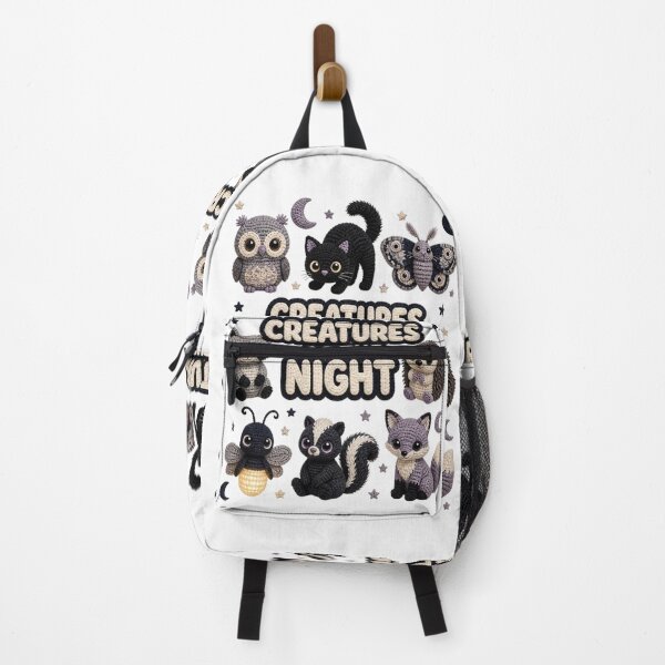 Item preview, Creatures Of The Night Cute Crochet Nocturnal Animals Collection designed and sold by Panom Suavichien.