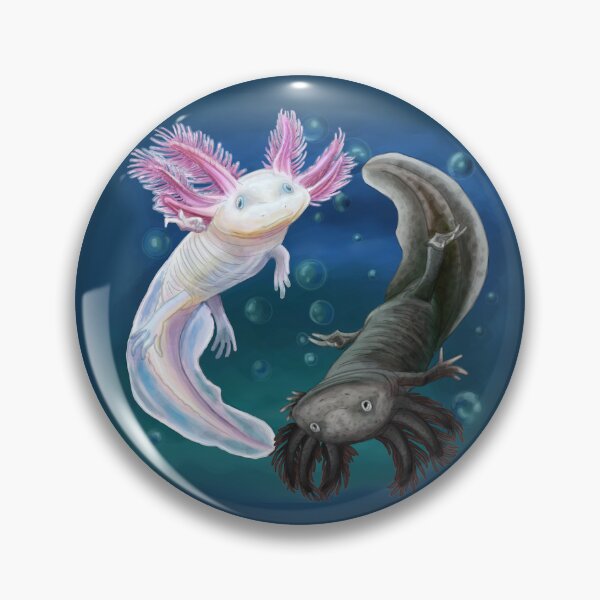 Item preview, Axolotls In Pisces designed and sold by JoyHappySpiders.