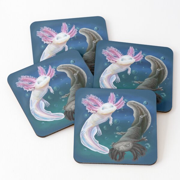 Item preview, Axolotls In Pisces designed and sold by JoyHappySpiders.
