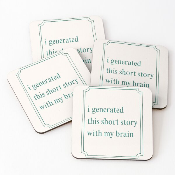 Item preview, Copy of i generated this short story with my brain designed and sold by AothenMagazine.