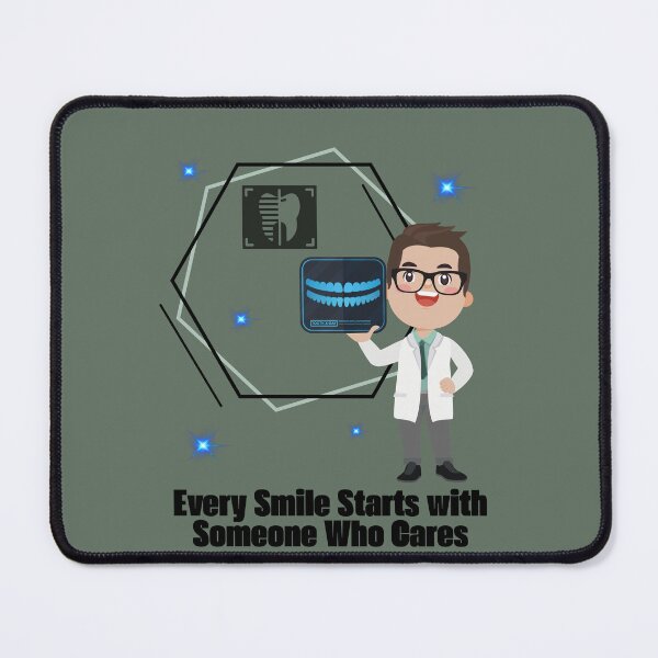 Item preview, Every Smile Starts With Someone Who Cares designed and sold by AhmadAnnaPrints.