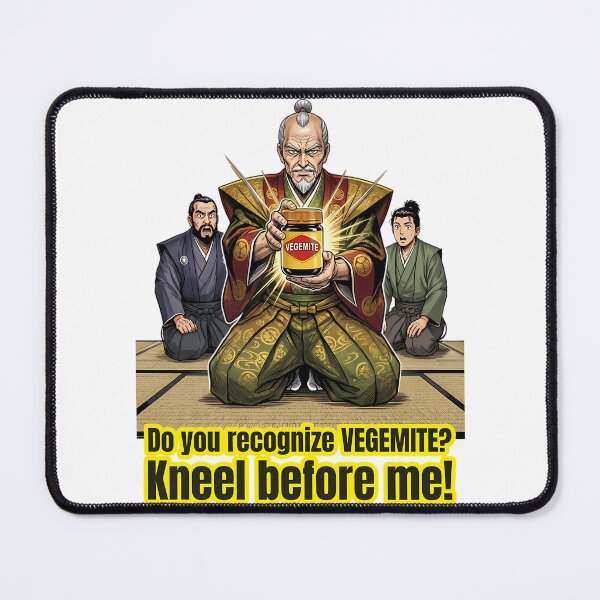Item preview, Do You Recognize Vegemite Kneel Before Me -Japanese Shogun Mito Komon Parody- designed and sold by aiklsoaiadgai.