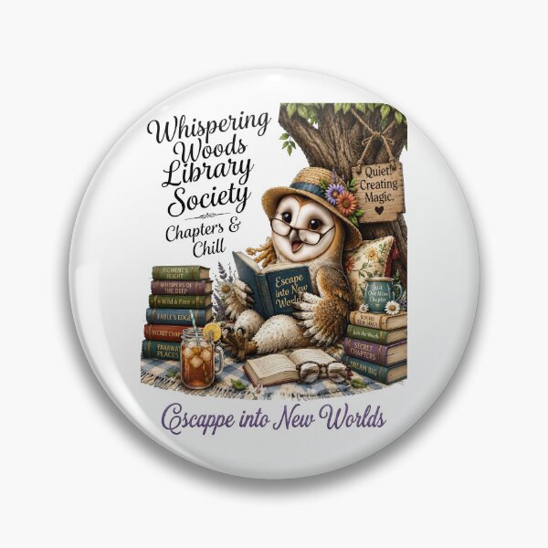 Item preview, Whispering Woods Library Society Chapters And Chill designed and sold by Sovereign Supply Co..