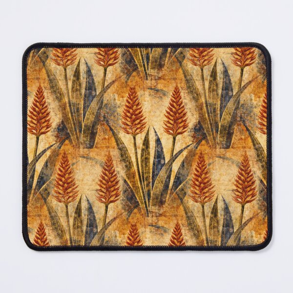 Item preview, Desert Bloom – Ochre Botanical Pattern designed and sold by TrueWoven Studio.