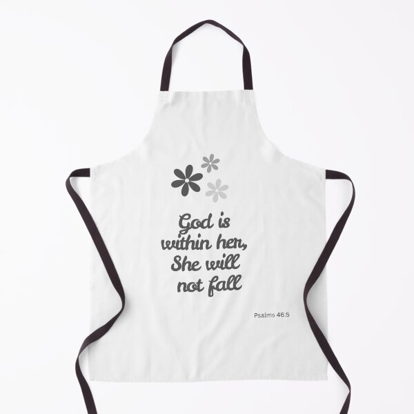 Item preview, She Will Not Fall – Psalm 46:5 Christian Sticker designed and sold by InfiniteTribute.