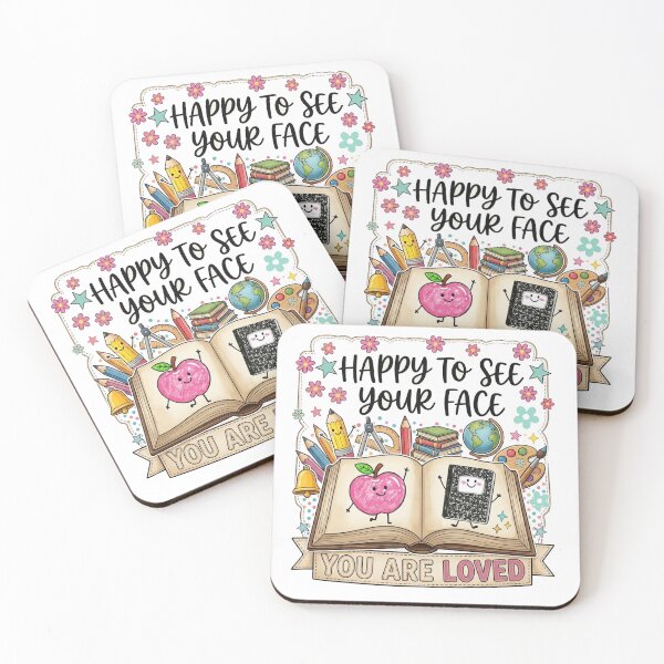 Item preview, Happy to See Your Face | Teacher Classroom Welcome Design | Back to School Classroom Art designed and sold by TheDigitalArtisianHub.