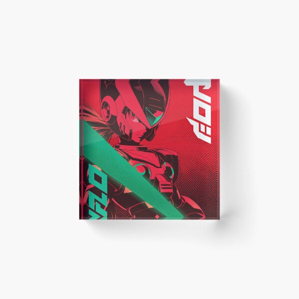 Item preview, Duotone Red Zero X Blade  designed and sold by AnimeArsenalPrints.