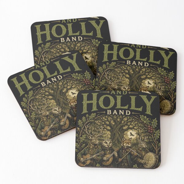 Item preview, Oak and Holly Woodland Musicians designed and sold by OakandHollyBand.