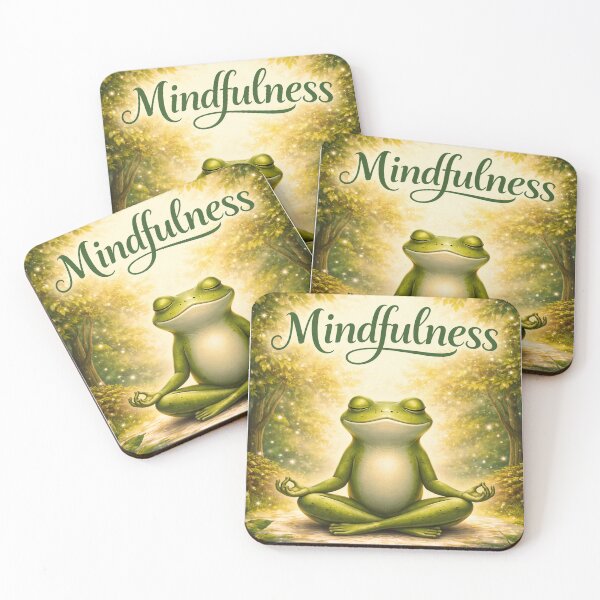 Item preview, Yoga Frog Mindfulness designed and sold by Maria Tanner Designs.