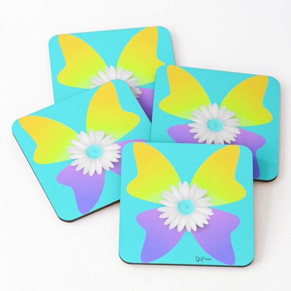 Item preview, Daisy and butterfly  designed and sold by DiFraia Studio.