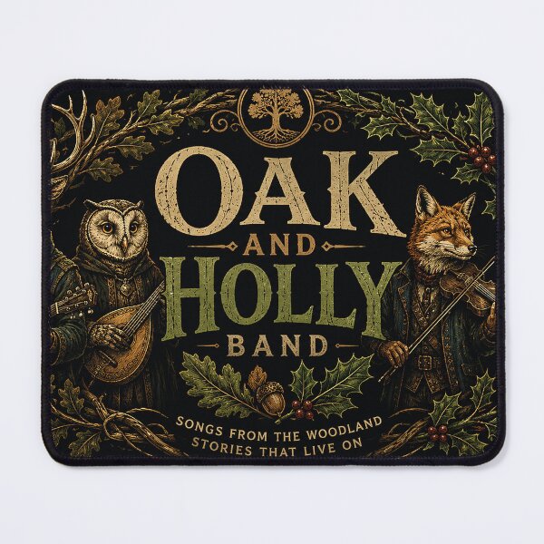 Item preview, Oak and Holly Woodland Musicians designed and sold by OakandHollyBand.