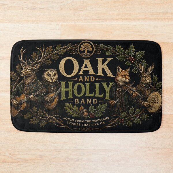 Item preview, Oak and Holly Woodland Musicians designed and sold by OakandHollyBand.