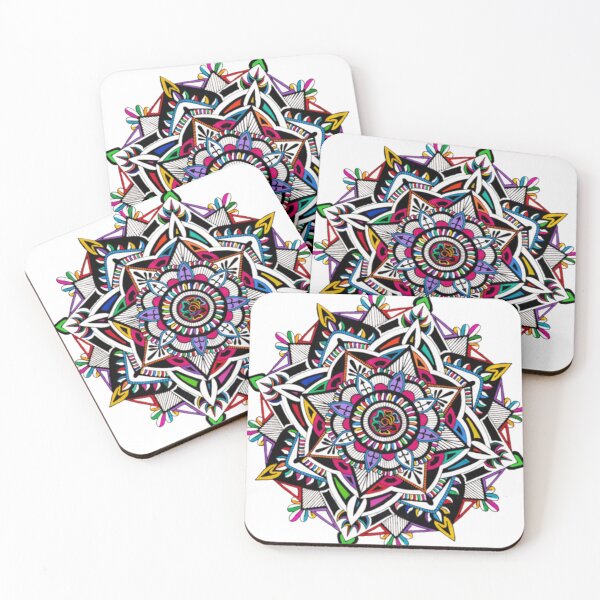Item preview, Electric Garden Mandala designed and sold by artbyrorytime.