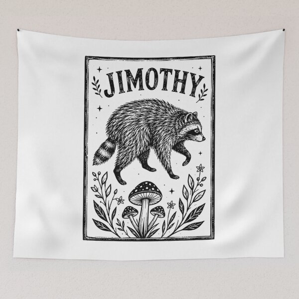 Item preview, Jimothy, Raccoon Meme designed and sold by Cchotlan.