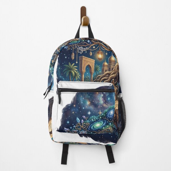 Item preview, Tree of the Cosmos | Celestial Oasis Fantasy Painting designed and sold by Origamoart.
