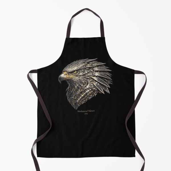 Item preview, Mechanical Nature 003 – Cybernetic Bald Eagle | Futuristic Mechanical Eagle | Premium Sci-Fi Wildlife Art designed and sold by getpressedshirt.