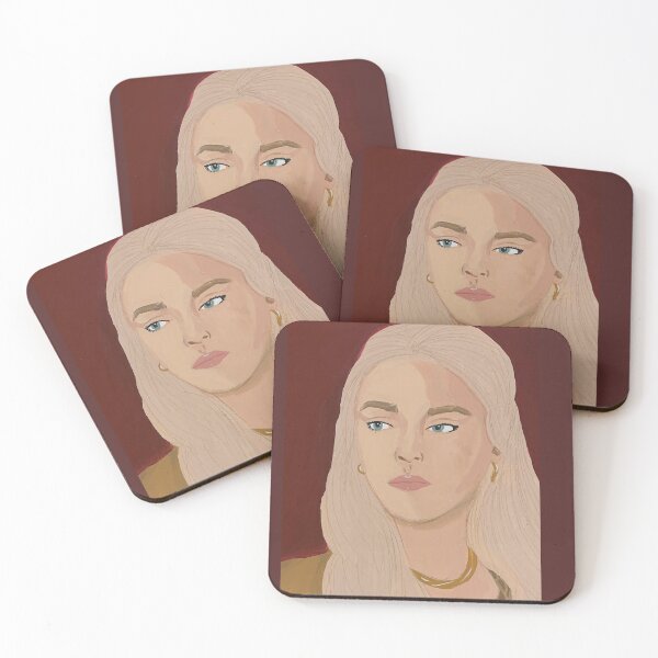 Item preview, Young Rhaenyra Targaryen Fan Art Portrait | House of the Dragon Inspired designed and sold by Portrait Haven.