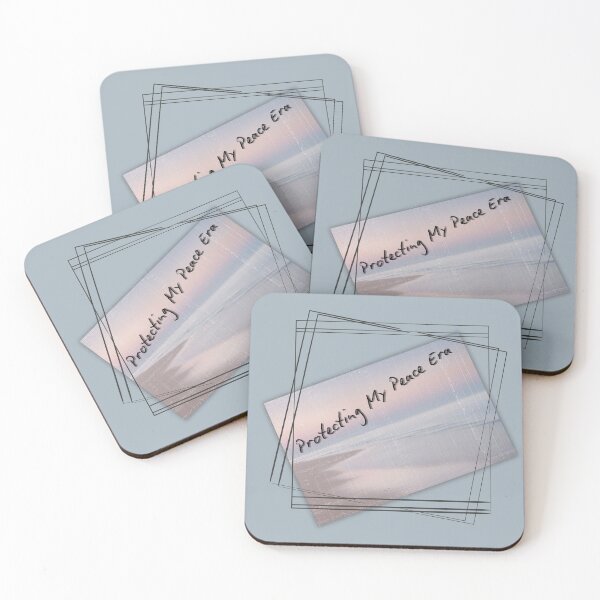 Item preview, Protecting My Peace Era Aesthetic Quote designed and sold by NESTORY-Studio.